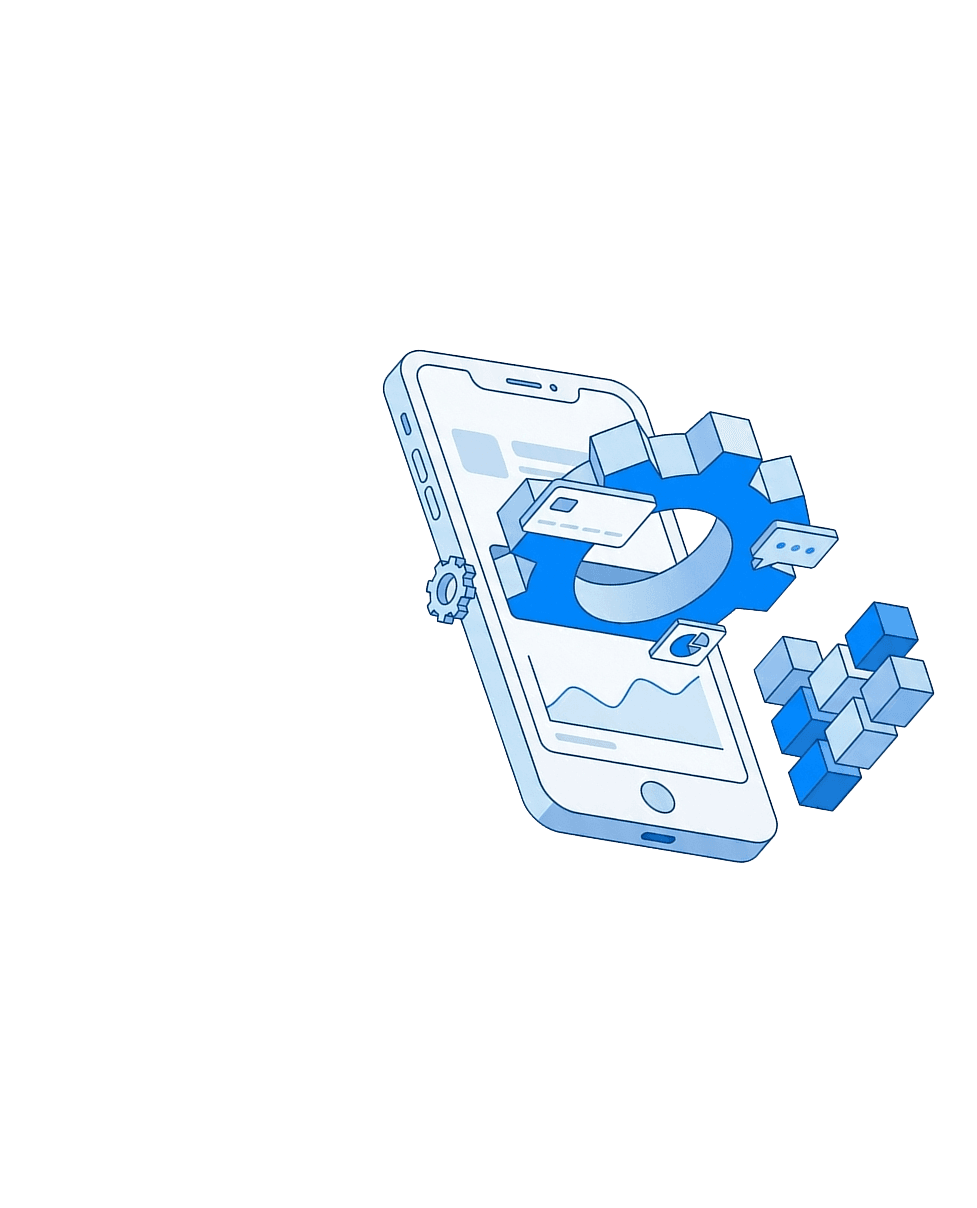Digital Banking Illustration